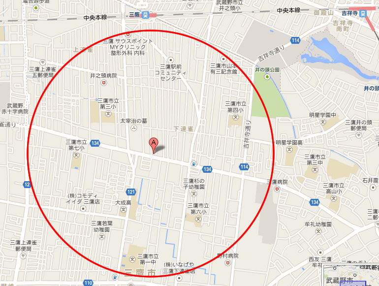 http://mitaka-taishidou.net/img/map.jpg
